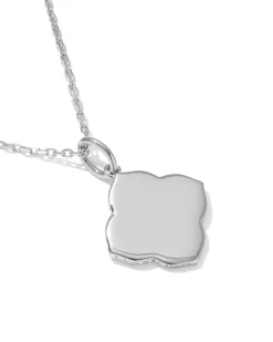 Dira Sterling Silver Metal Pendant Necklace