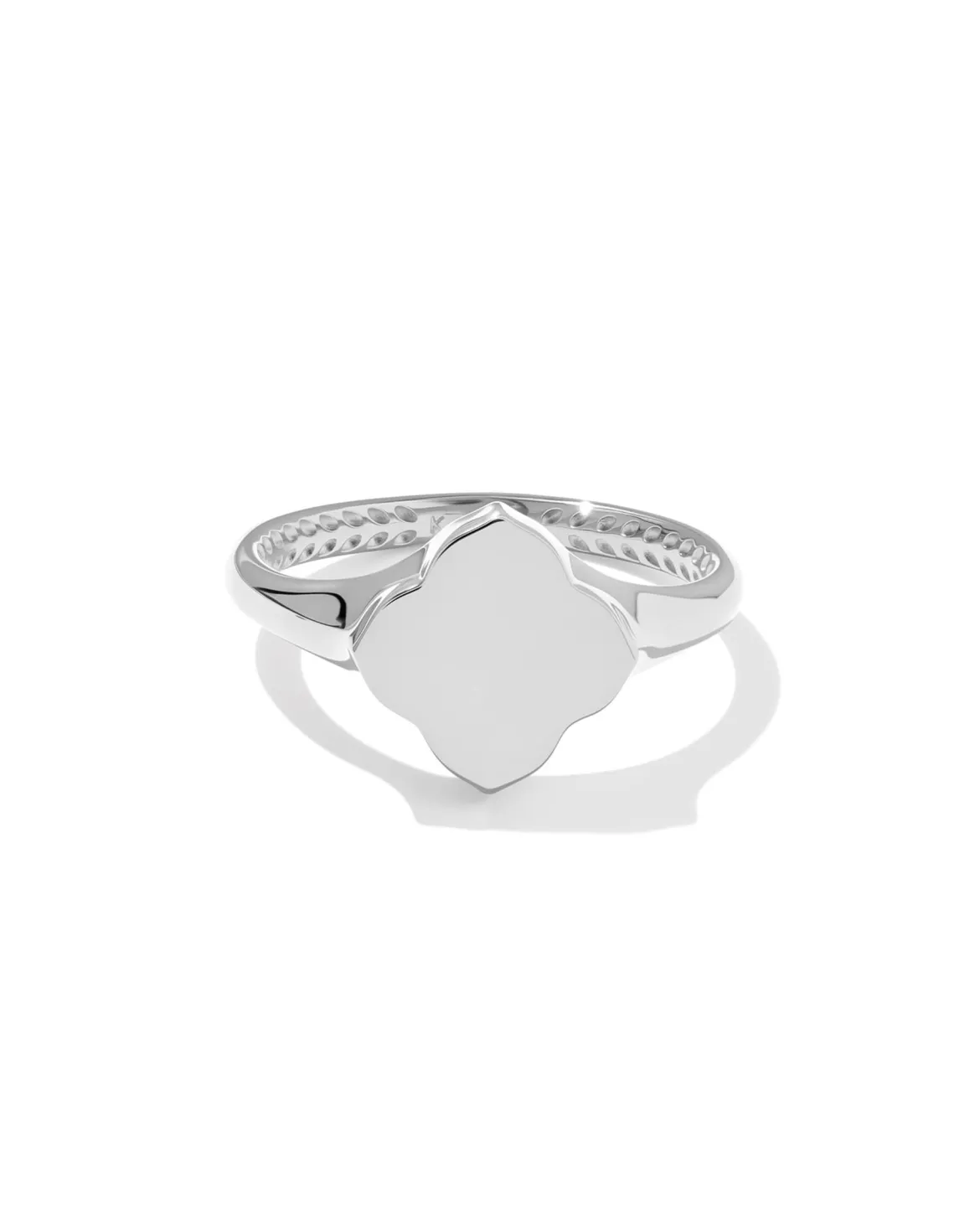 Dira Sterling Silver Metal Band Ring