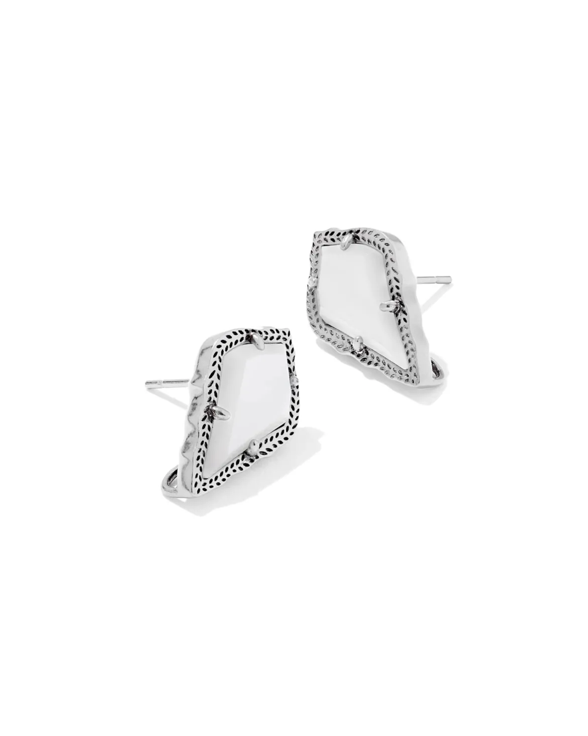Dolly Parton x Kendra Scott Butterfly Vintage Silver Convertible Statement Earrings