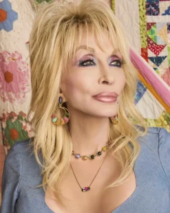 Dolly Parton x Kendra Scott Patchwork Open Frame Vintage Gold Statement Earrings
