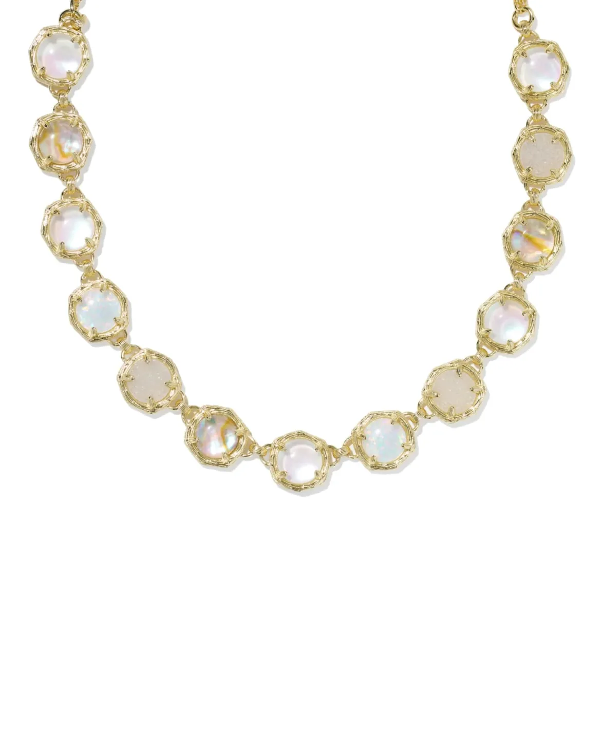 Dolly Parton x Kendra Scott Patchwork Gold Strand Necklace