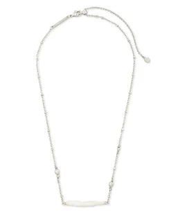 Eileen Silver Pendant Necklace in Freshwater Cultured Pearl