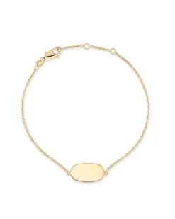Elaina Delicate Chain Bracelet in 18k Gold Vermeil