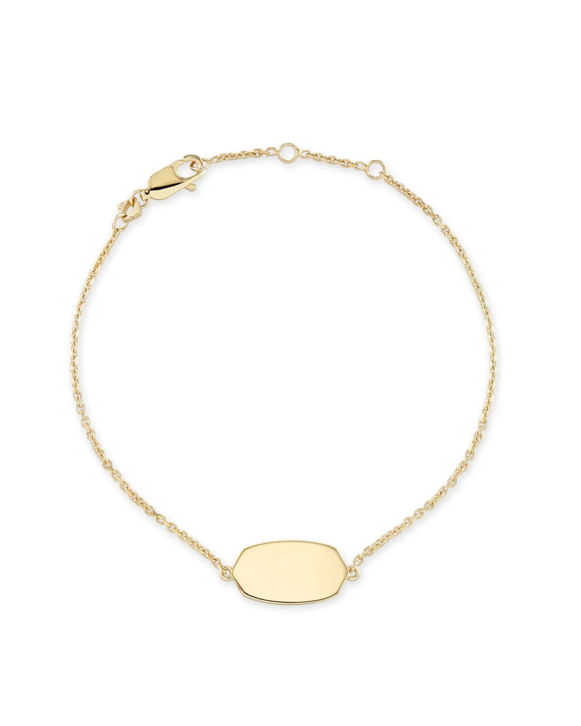 Elaina Delicate Chain Bracelet in 18k Gold Vermeil