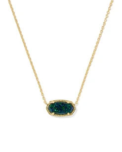 Elisa Gold Pendant Necklace