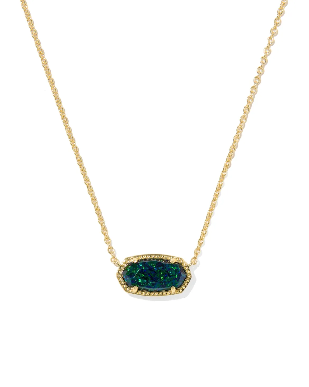 Elisa Gold Pendant Necklace