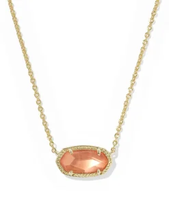 Elisa Gold Pendant Necklace