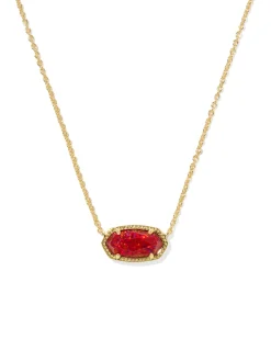 Elisa Gold Pendant Necklace