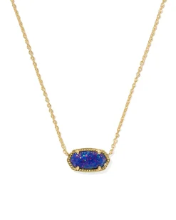 Elisa Gold Pendant Necklace