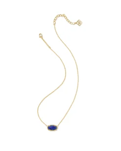 Elisa Gold Pendant Necklace