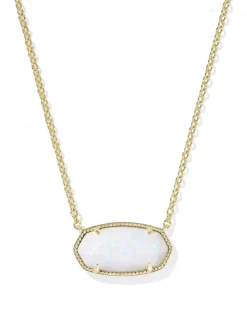 Elisa Gold Statement Short Pendant Necklace