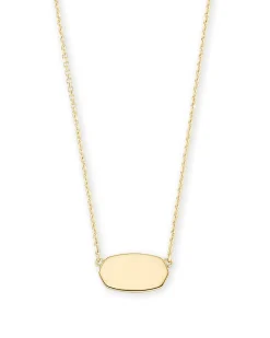 Elisa Pendant Necklace in 18k Gold Vermeil