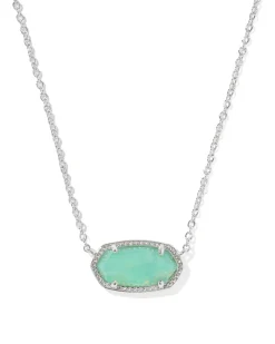 Elisa Silver Pendant Necklace