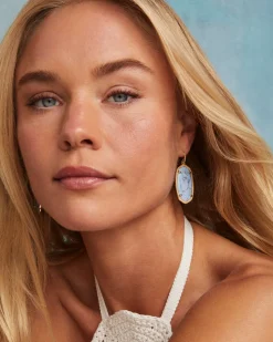 Elle Gold Drop Earrings