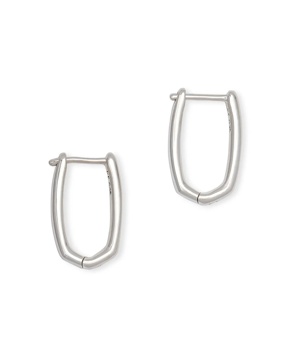 Ellen Huggie Earrings in Sterling Silver