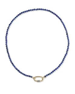 Emery Gold Beaded Strand Necklace