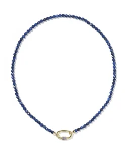 Emery Gold Beaded Strand Necklace