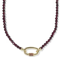 Emery Gold Beaded Strand Necklace