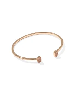 Emilie Rose Gold Cuff Bracelet