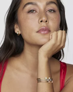Emilie Rose Gold Cuff Bracelet