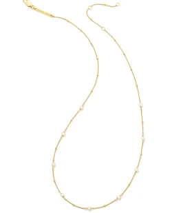 Emmaline 18k Gold Vermeil Strand Necklace in Freshwater Cultured Pearl