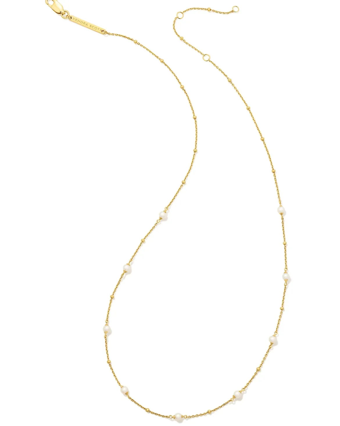 Emmaline 18k Gold Vermeil Strand Necklace in Freshwater Cultured Pearl