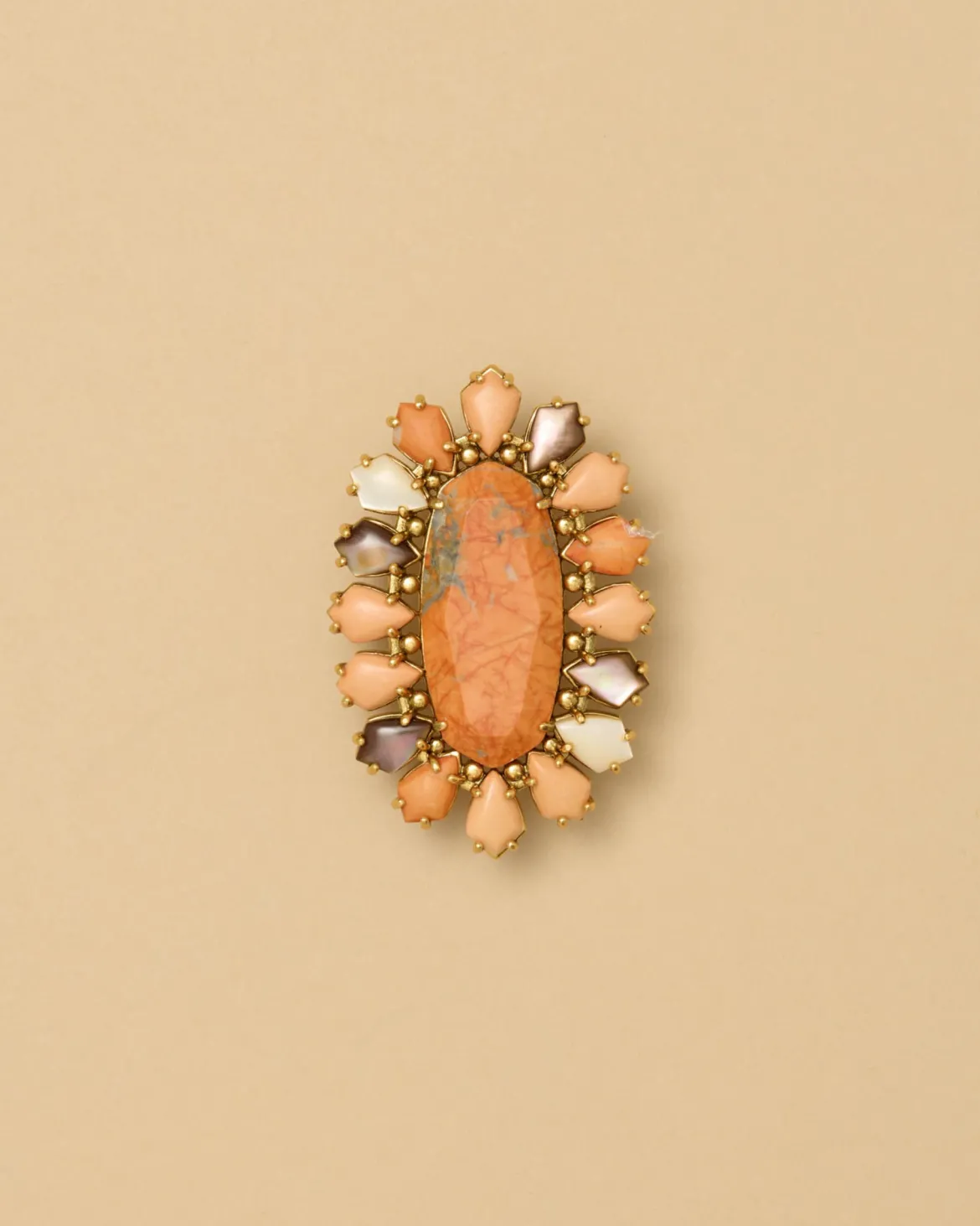 Flynn Vintage Gold Hat Pin