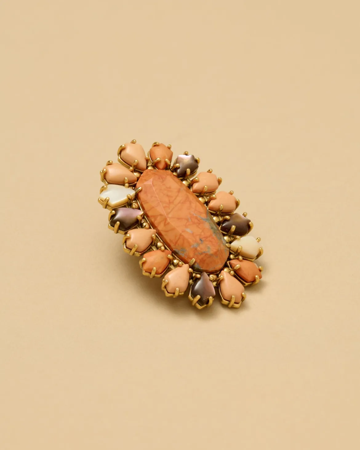 Flynn Vintage Gold Hat Pin