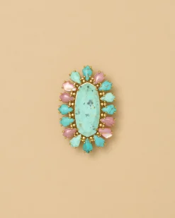 Flynn Vintage Gold Hat Pin