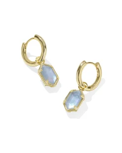 Hallie Gold Huggie Earrings