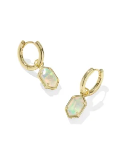 Hallie Gold Huggie Earrings
