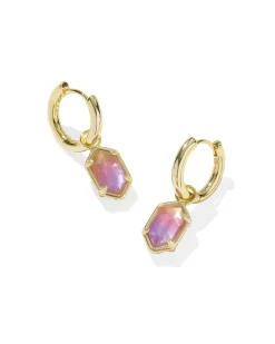 Hallie Gold Huggie Earrings