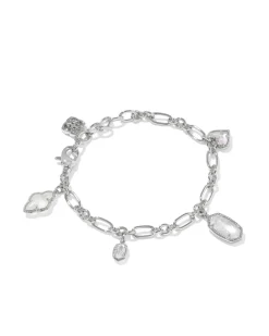 Icon Silver Charm Bracelet