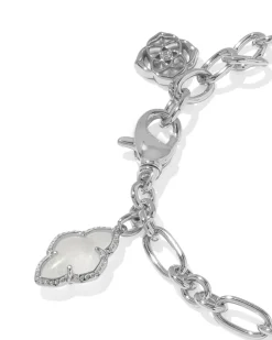 Icon Silver Charm Bracelet