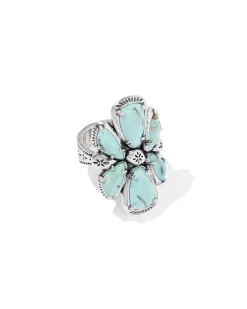 Jamie Vintage Silver Cocktail Ring
