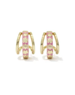 Jane Gold Huggie Earrings