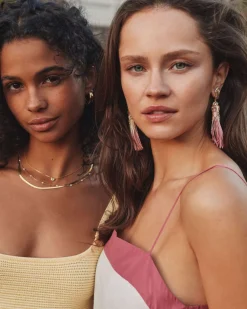 Joan Gold Statement Earrings