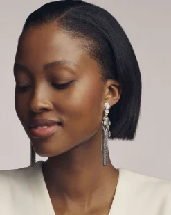Joan Vintage Silver Statement Earrings