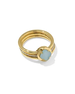 Kailyn 18k Gold Vermeil Band Ring