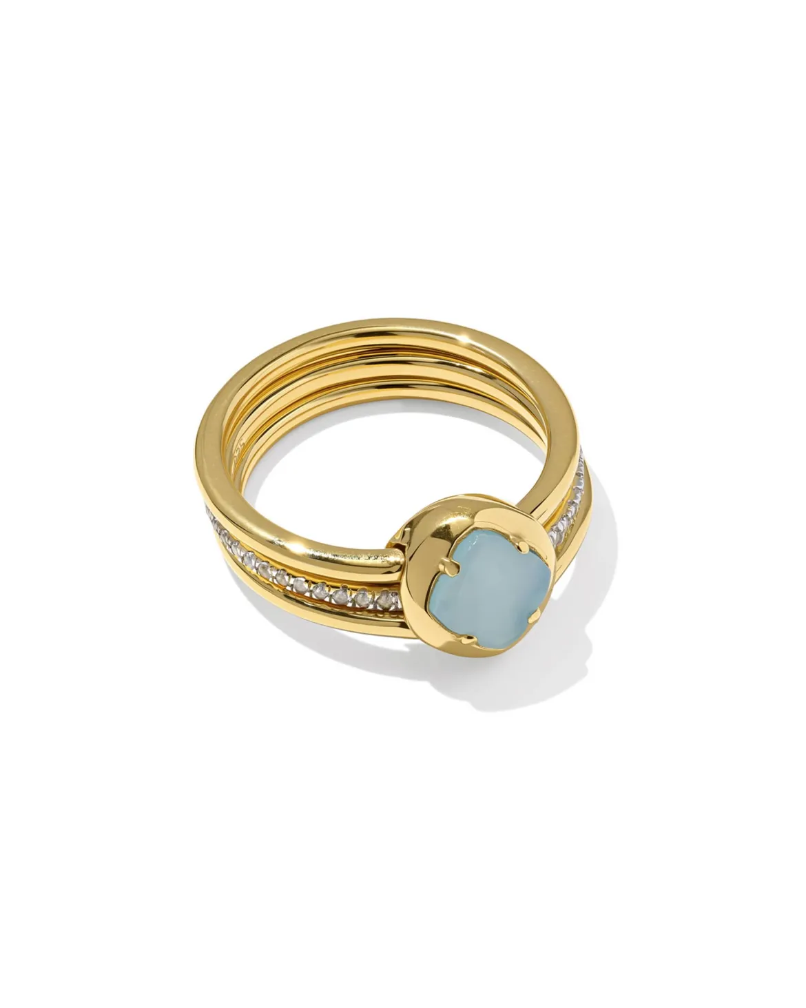 Kailyn 18k Gold Vermeil Band Ring