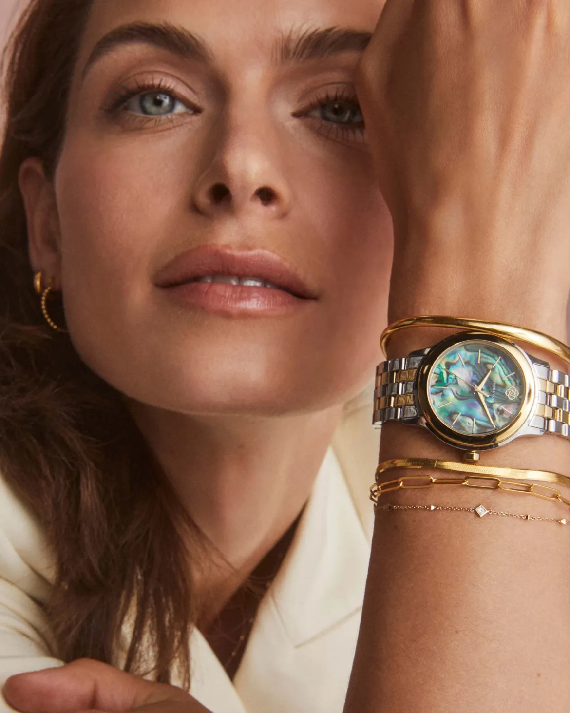 Keeley Cuff Bracelet in 18k Gold Vermeil