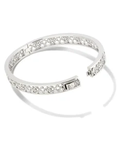 Kelly Bangle Bracelet in Silver