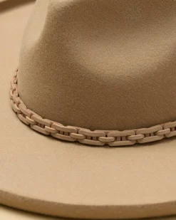 Leather Link Hat Band