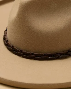 Leather Link Hat Band