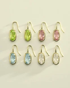 Lee Luxe Gold Drop Earrings