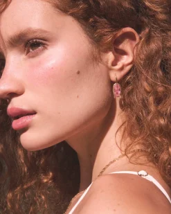 Lee Luxe Gold Drop Earrings