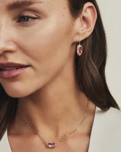 Lee Luxe Gold Drop Earrings