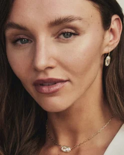 Lee Luxe Gold Drop Earrings