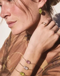 Lee Luxe Gold Drop Earrings