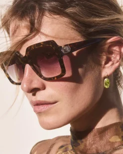 Lee Luxe Gold Drop Earrings